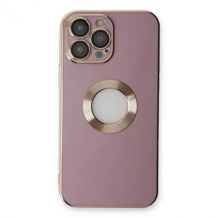 İphone 13 Pro Max Kılıf Store Silikon - Mor