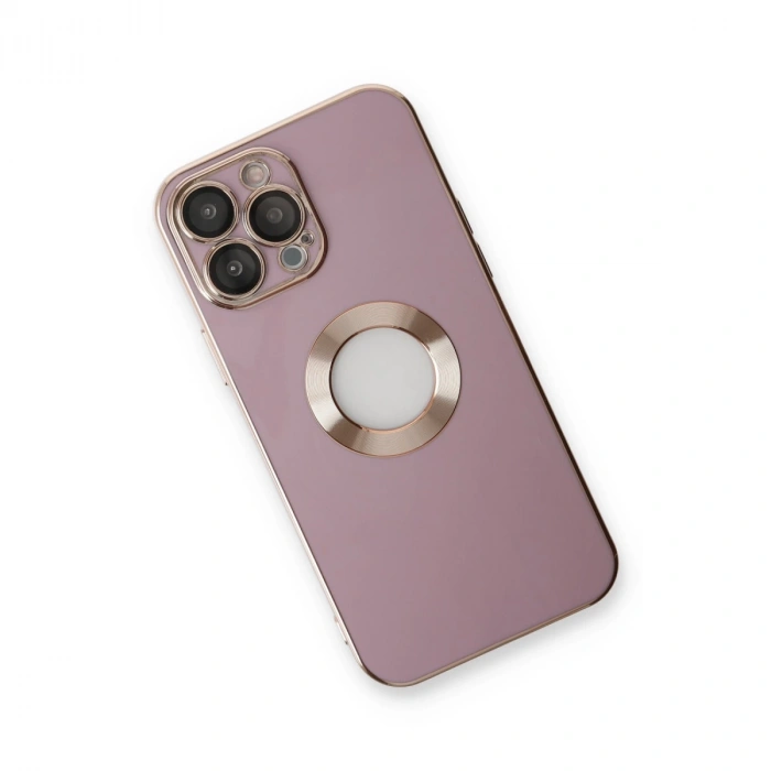 İphone 13 Pro Max Kılıf Store Silikon - Mor