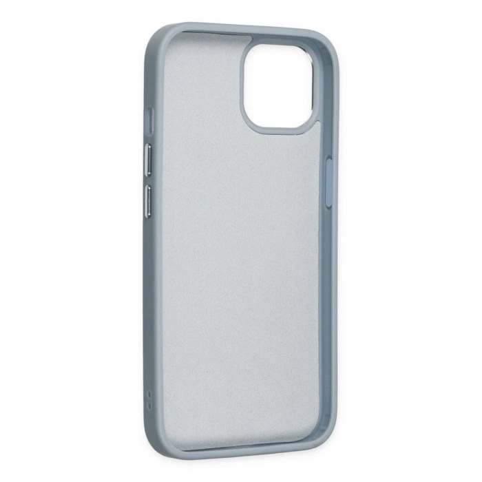 İphone 14 Plus Kılıf Asya Deri Silikon - Sierra Blue