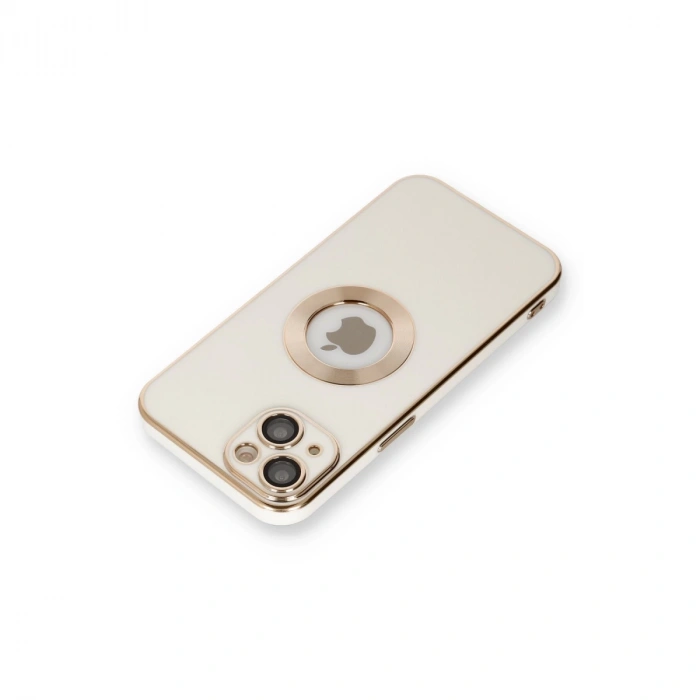 İphone 14 Plus Kılıf Store Silikon - Beyaz