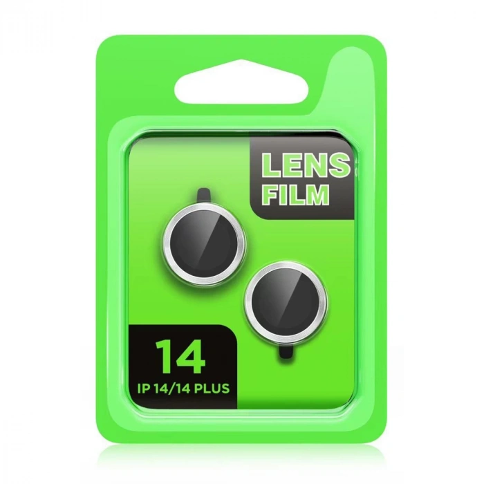 İphone 14 Plus Raze Metal Kamera Lens - Gümüş