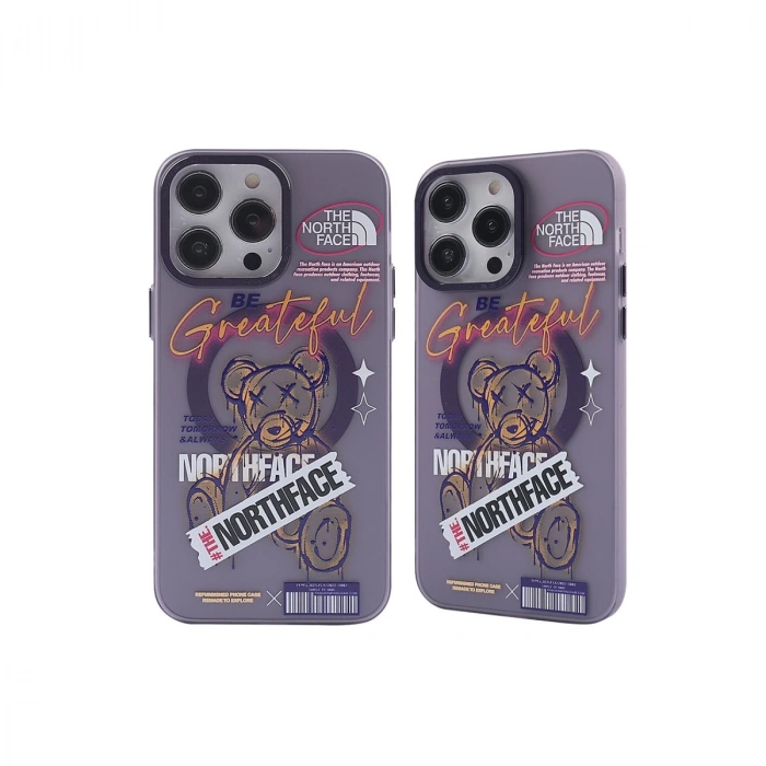 İphone 14 Pro Kılıf Apollo Magneticsafe Desenli Kapak - Apollo Mor - 2