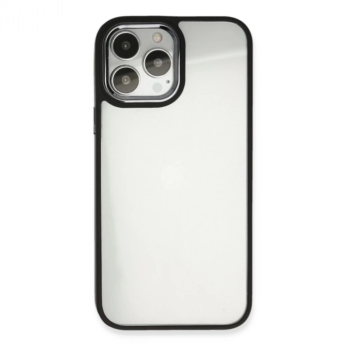 İphone 14 Pro Kılıf Dora Kapak - Siyah