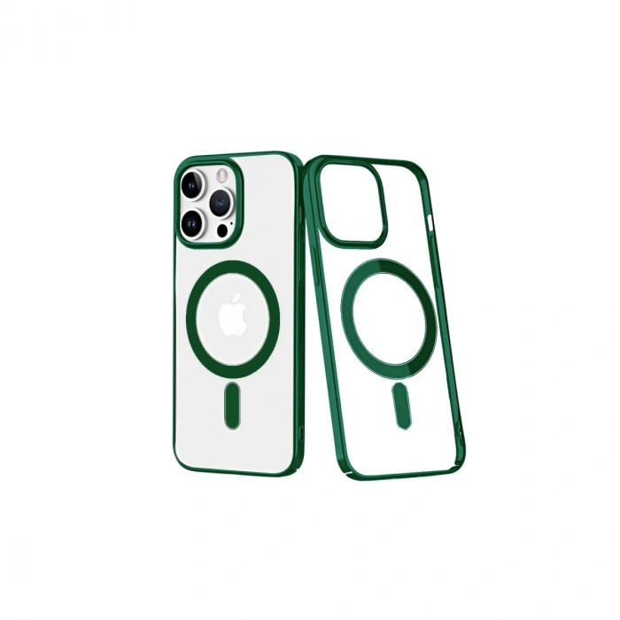 İphone 14 Pro Kılıf Element Magneticsafe Sert Kapak - Köknar Yeşili