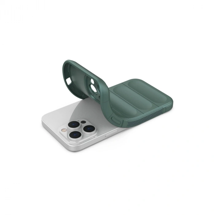 İphone 14 Pro Kılıf Optimum Silikon - Koyu Yeşil