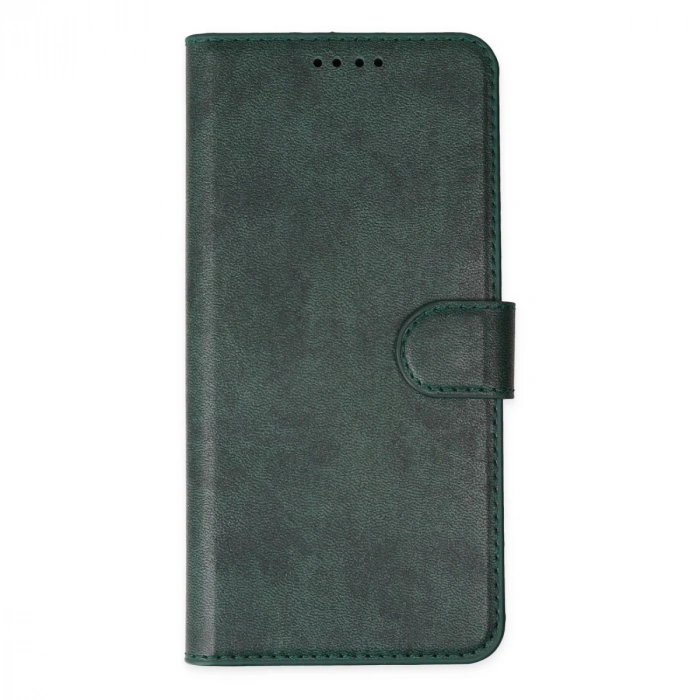 İphone 14 Pro Kılıf Trend S Plus Kapaklı Kılıf - Yeşil