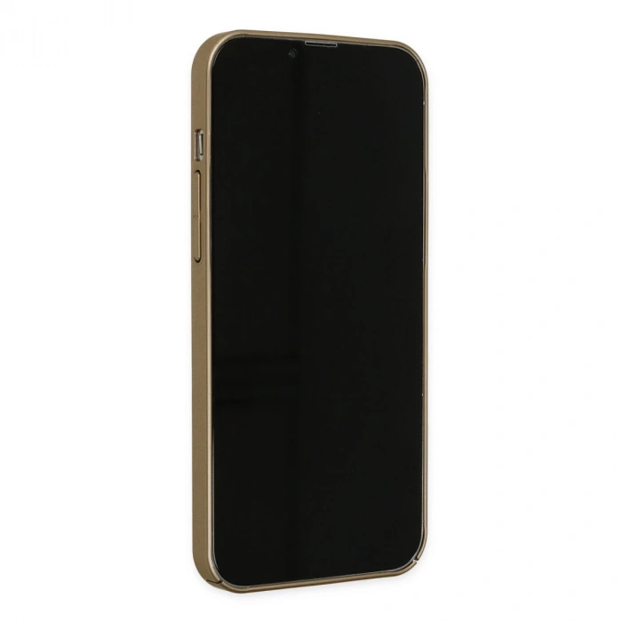 İphone 14 Pro Max Kılıf Jack Magneticsafe Lens Silikon - Gold