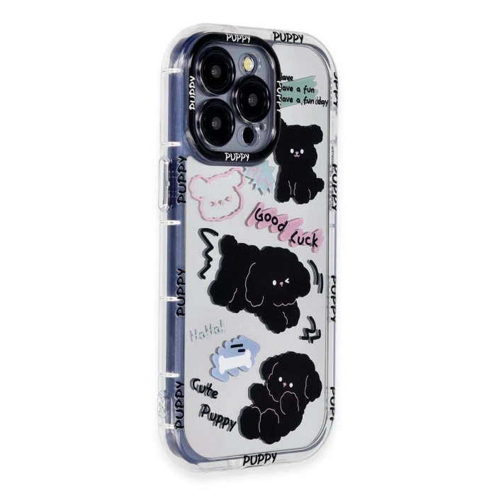 İphone 14 Pro Max Kılıf Reflexion Desenli Kapak - Desen 5