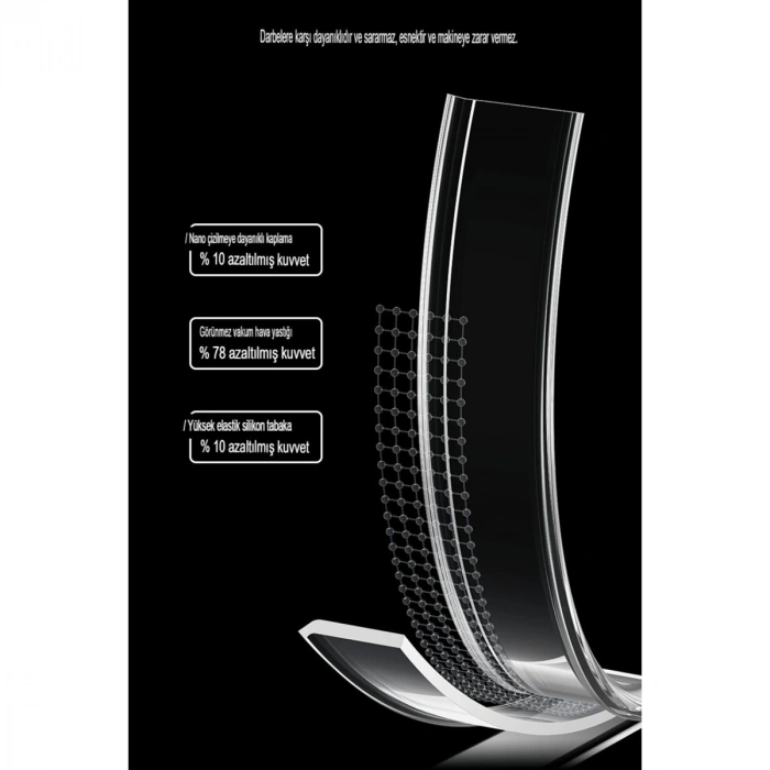 İphone 15 Pro Max Kılıf Tron Şeffaf Magsafe Kapak - Şeffaf