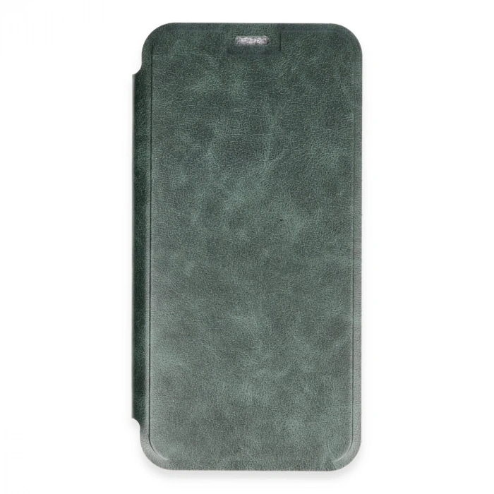 İphone 16 Kılıf Flip Cover - Koyu Yeşil