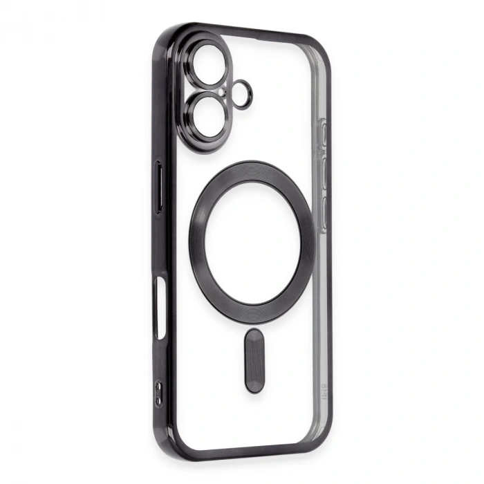 İphone 16 Kılıf Kross Magneticsafe Kapak - Siyah