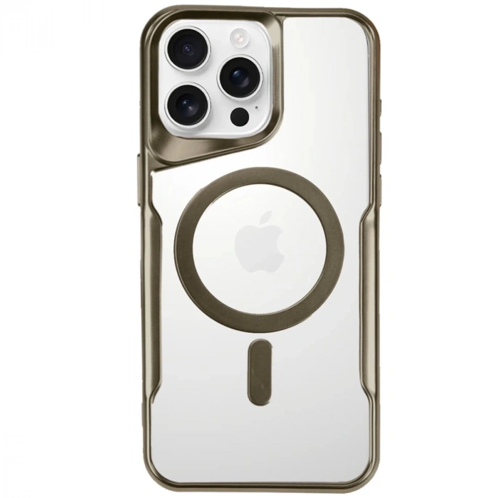 İphone 16 Pro Kılıf Boyi Magsafe Silikon Kapak - Desert