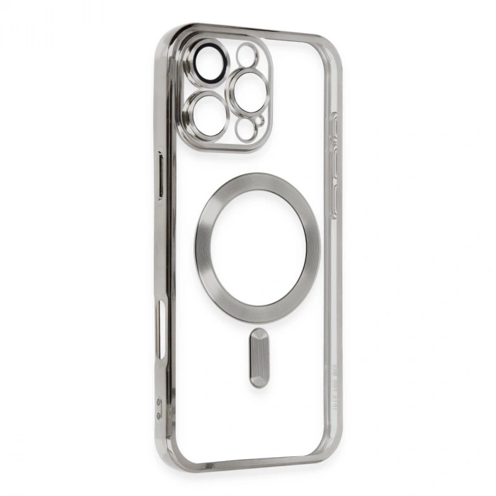 İphone 16 Pro Max Kılıf Kross Magneticsafe Kapak - Titan Gri