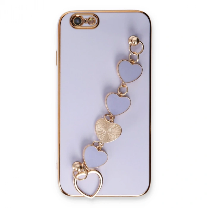 İphone 6 Kılıf Esila Silikon - Lila