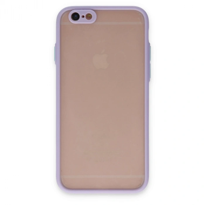 İphone 6 Kılıf Montreal Silikon Kapak - Mor