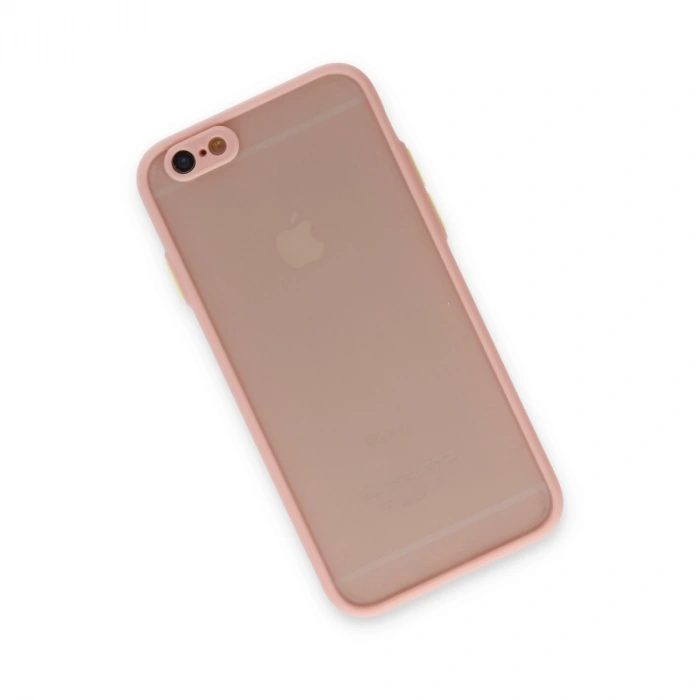 İphone 6 Kılıf Montreal Silikon Kapak - Pembe