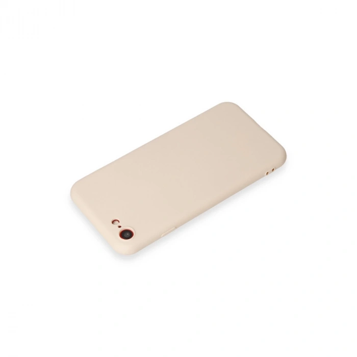 İphone 7 Kılıf First Silikon - Krem