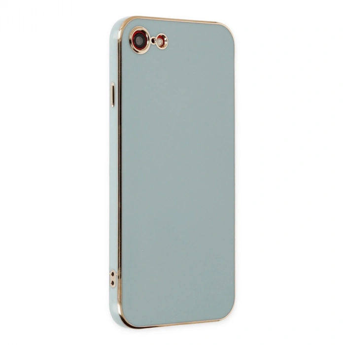 İphone 7 Kılıf Volet Silikon - Açık Yeşil