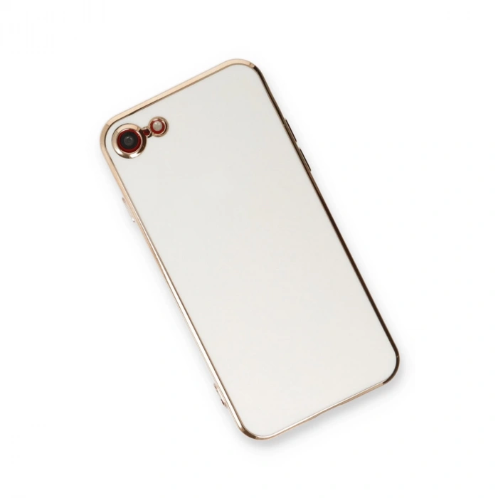 İphone 7 Kılıf Volet Silikon - Beyaz
