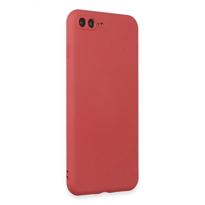 İphone 7 Plus Kılıf First Silikon - Kiremit