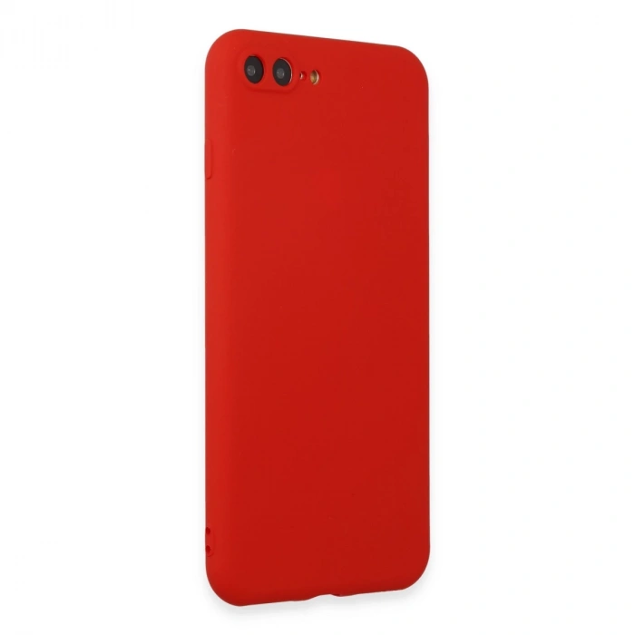 İphone 7 Plus Kılıf First Silikon - Kırmızı
