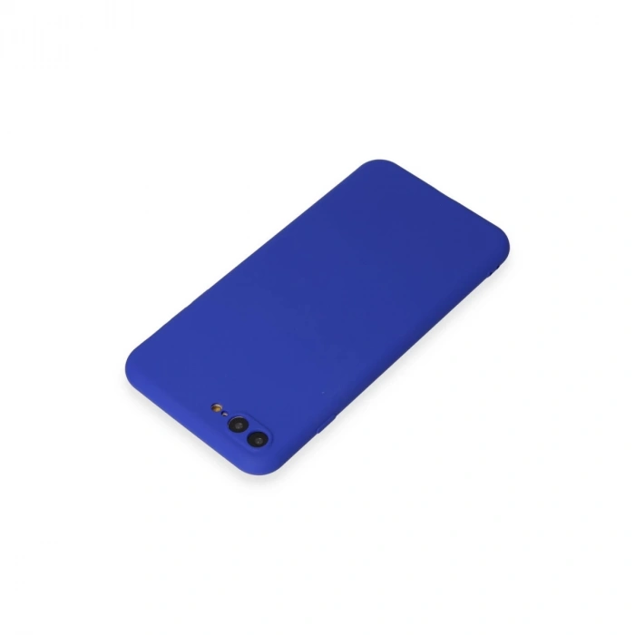 İphone 7 Plus Kılıf First Silikon - Koyu Mavi