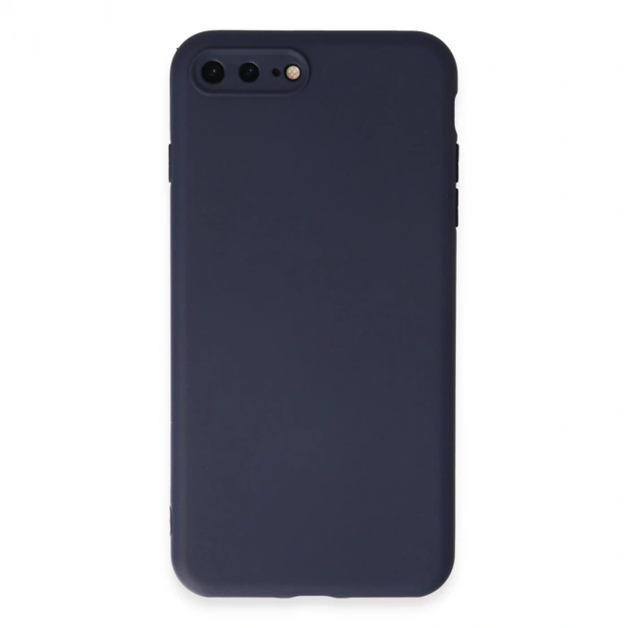 İphone 7 Plus Kılıf First Silikon - Lacivert