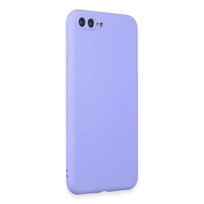 İphone 7 Plus Kılıf First Silikon - Lila