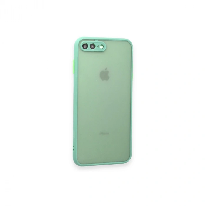 İphone 7 Plus Kılıf Montreal Silikon Kapak - Turkuaz