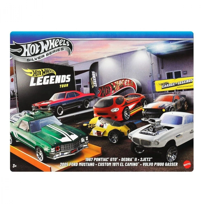 Jby78 Hot Wheels Efsane Temalı Çoklu Arabalar