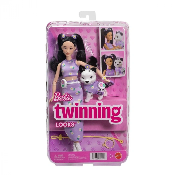 Jfp39 Barbie Twinning Looks - Çiçek Teması