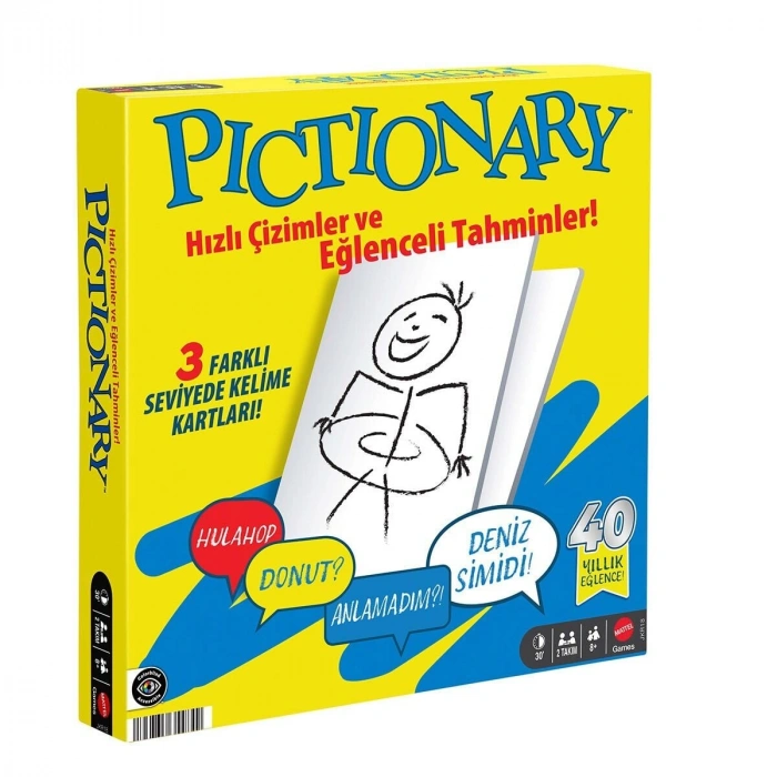 Jkr18 Pictionary Kutu Oyunu