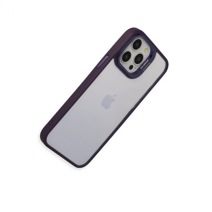 Joko Apple İphone 14 Pro Kılıf Roblox Lens Standlı Kapak - Mor