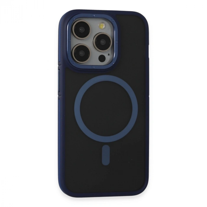 Joko Apple İphone 14 Pro Max Kılıf Rocky Magsafe Kapak - Lacivert