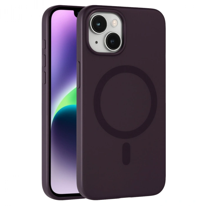 Joko Apple İphone 14 Tuna Pc Slim Magsafe Kapak - Derin Mor