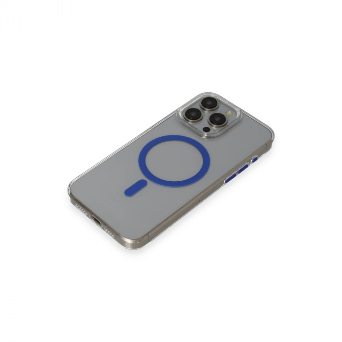 Joko Apple İphone 15 Pro Max Bubble Magsafe Kapak - Lacivert