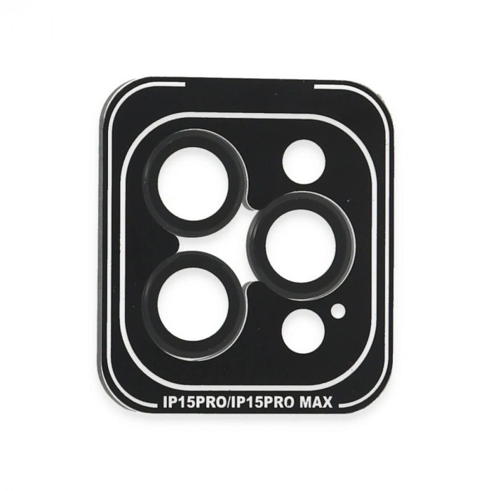 Joko Apple İphone 15 Pro Max Pvd Metal Kamera Lens - Siyah