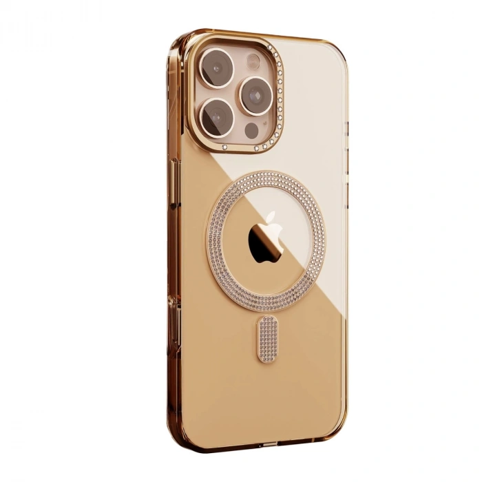 Joko Apple İphone 16 Pro Max Tash Diamond Magsafe Kapak - Gold