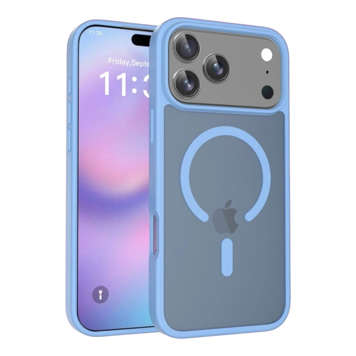 Joko Apple İphone 17 Pro Jota Magsafe Kapak - Açık Mavi