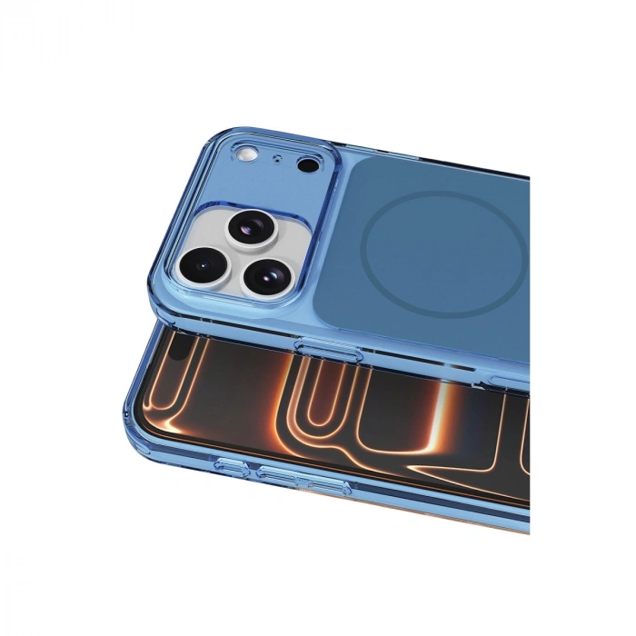 Joko Apple İphone 17 Pro Max Bruma Magsafe Kapak - Mavi