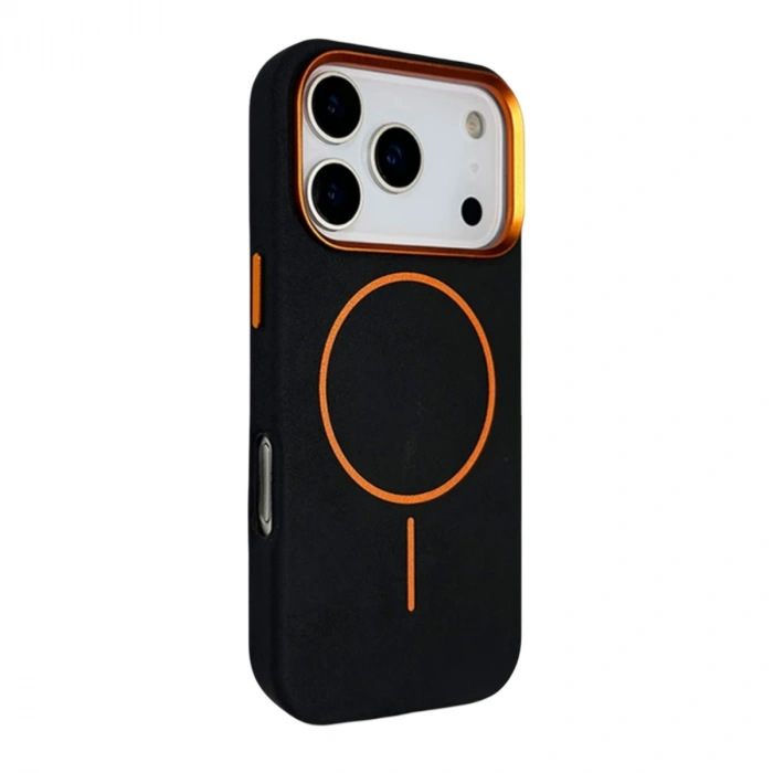 Joko Apple İphone 17 Pro Max Luno Deri Magsafe Kapak - Siyah