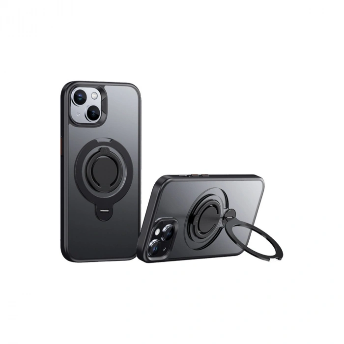 Joko İphone 12 Avatar 360 Dönen Magsafe Kapak - Siyah
