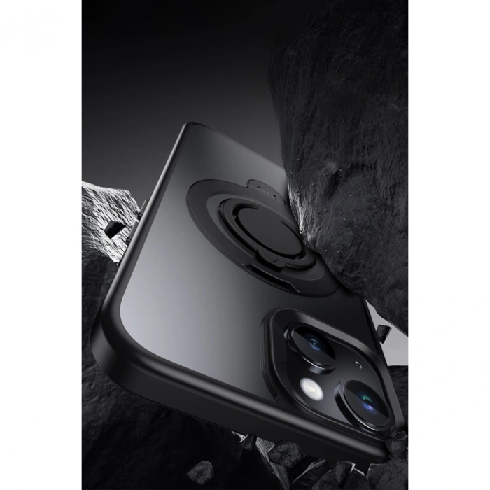 Joko İphone 12 Avatar 360 Dönen Magsafe Kapak - Siyah