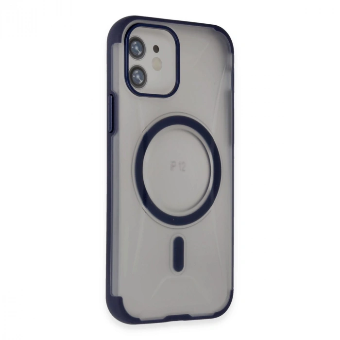 Joko İphone 12 Hilton Magsafe Kapak - Lacivert