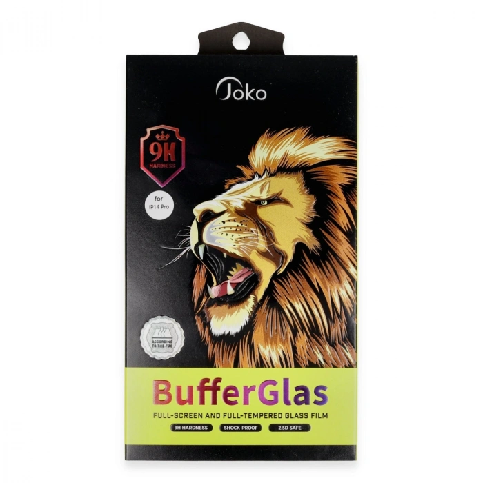 Joko İphone 15 Pro Max Buffer Cam Ekran Koruyucu - Siyah