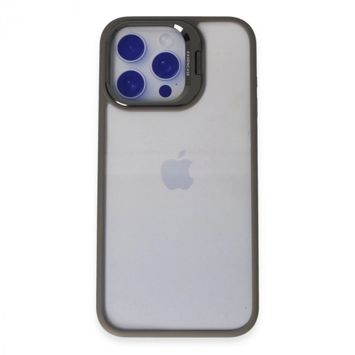 Joko İphone 15 Pro Max Kılıf Roblox Lens Standlı Kapak - Titan Gri