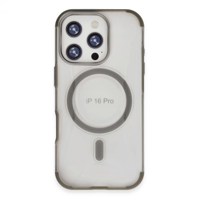 Joko İphone 16 Pro Max Hilton Magsafe Kapak - Titan Gri