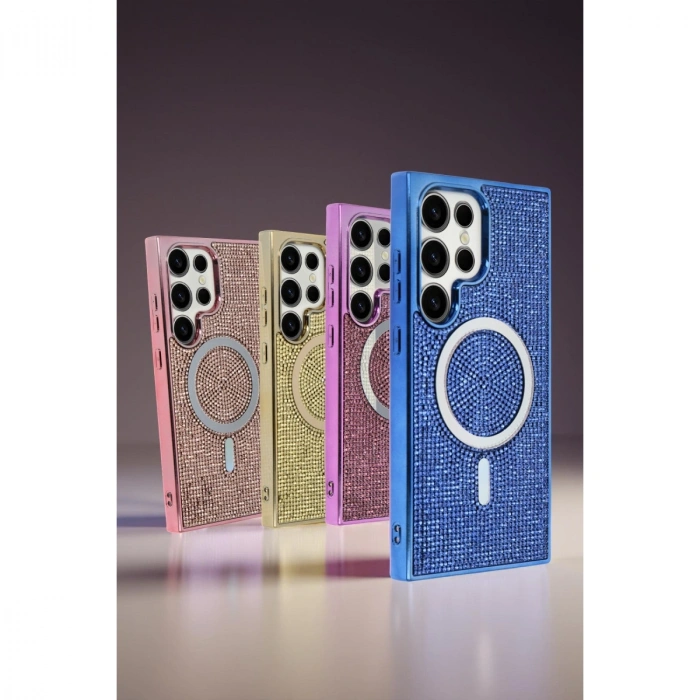 Joko Samsung Galaxy S23 Ultra Helen Magsafe Kapak - Rainbow