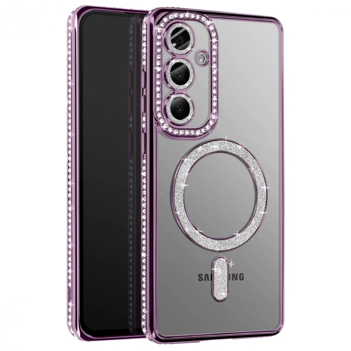 Joko Samsung Galaxy S26 Joke Simli Magneticsafe Kılıf - Derin Mor