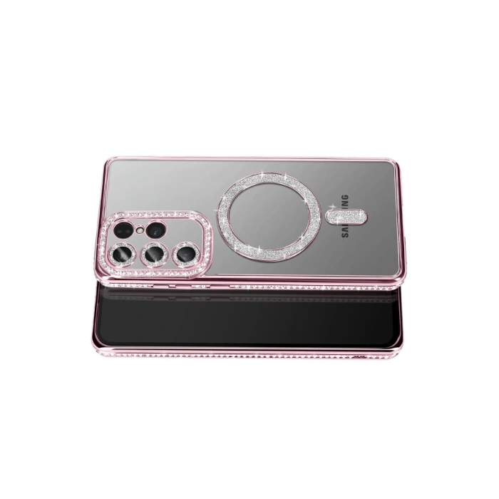 Joko Samsung Galaxy S26 Ultra Joke Simli Magneticsafe Kılıf - Pembe